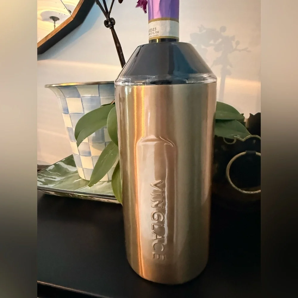 Vinglace Gold Wine & Champagne Bottle Chiller
